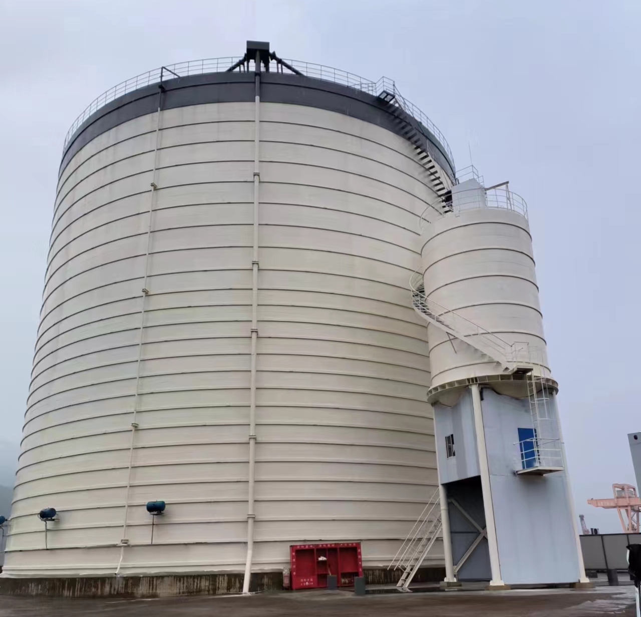 锦江10万吨水泥钢板库