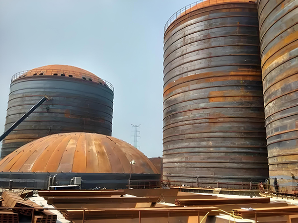 锦江焦粉钢板仓